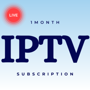 1-month IPTV subscription