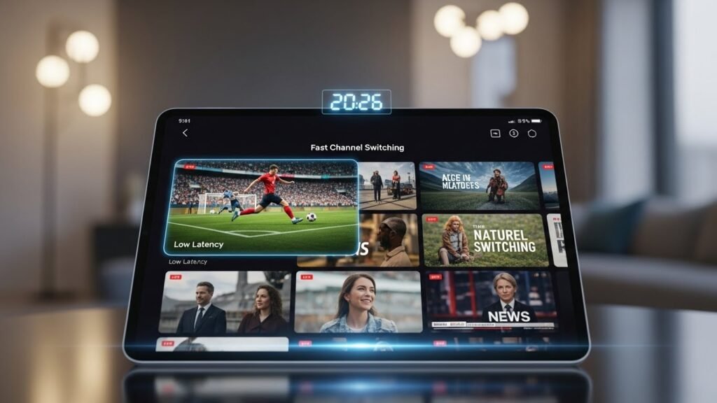 Low latency IPTV streaming