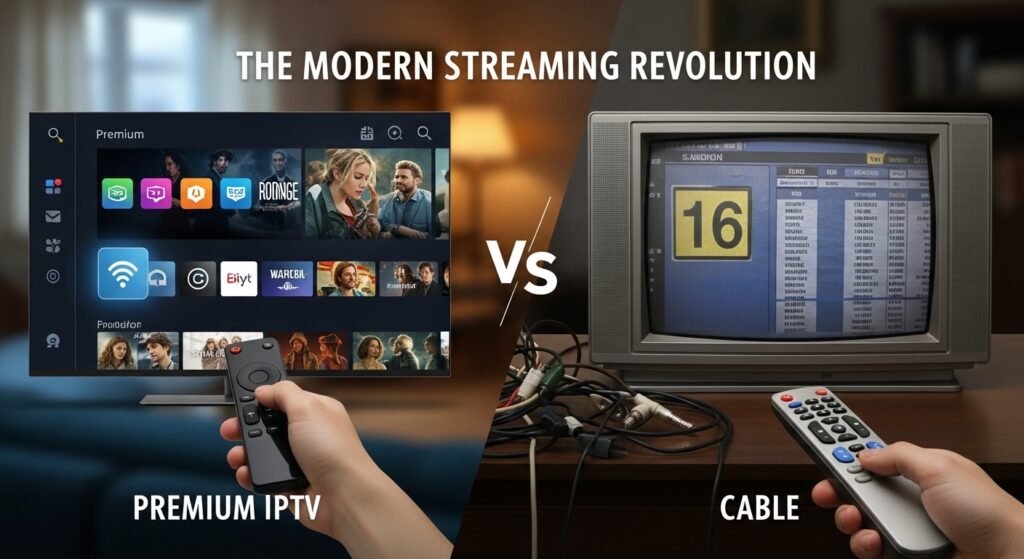 Premium IPTV vs Cable