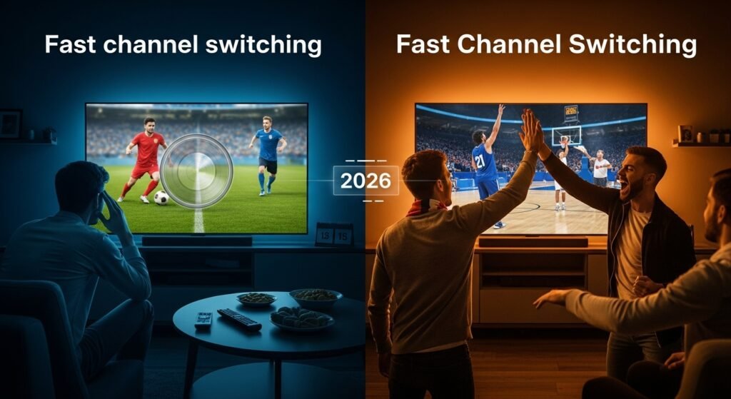 Buffer-free sports streaming