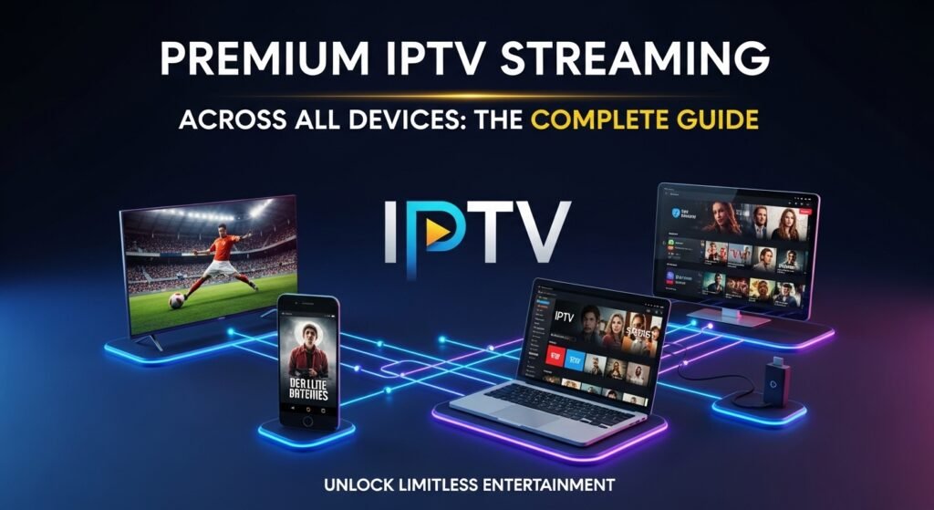 Premium IPTV Across Devices