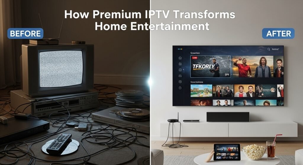 Premium IPTV Home Entertainment