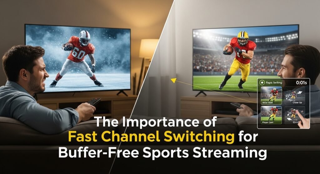 IPTV streaming without buffering