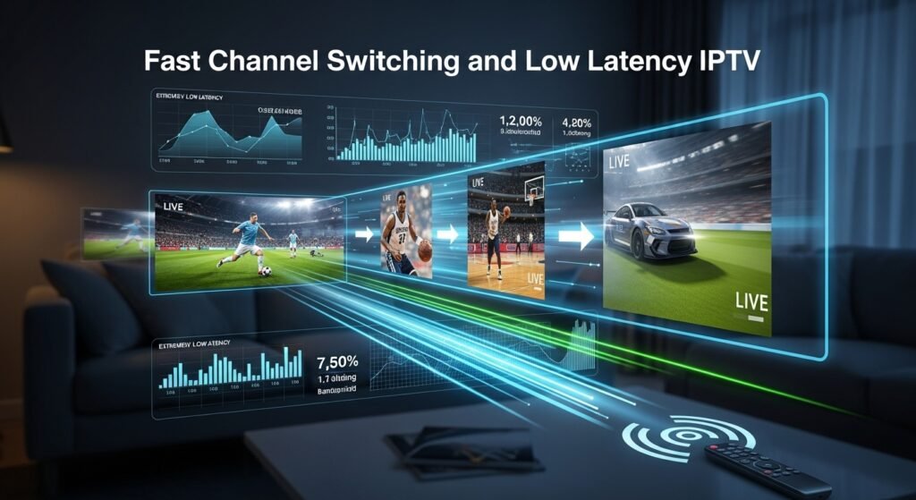 Fast Low Latency IPTV
