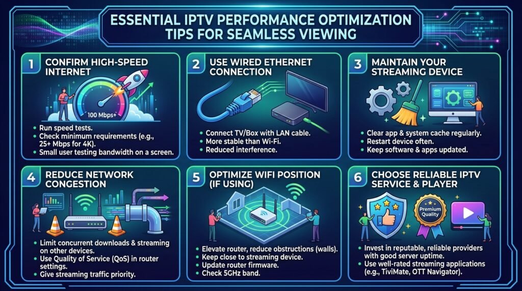 Essential IPTV Optimization Tips