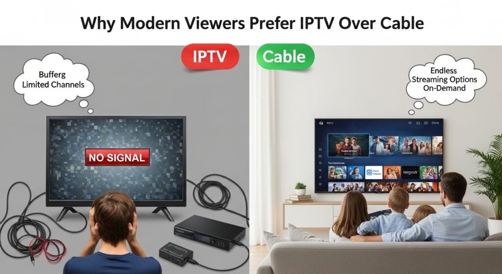 Modern Viewers Prefer IPTV