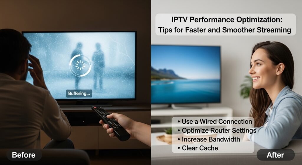 Faster Smoother IPTV Streaming
