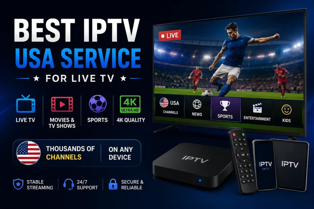 IPTVUSA service live TV