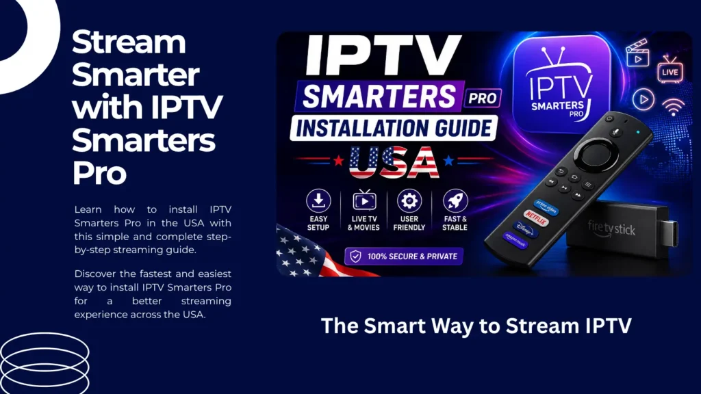 IPTV Smarters USA setup