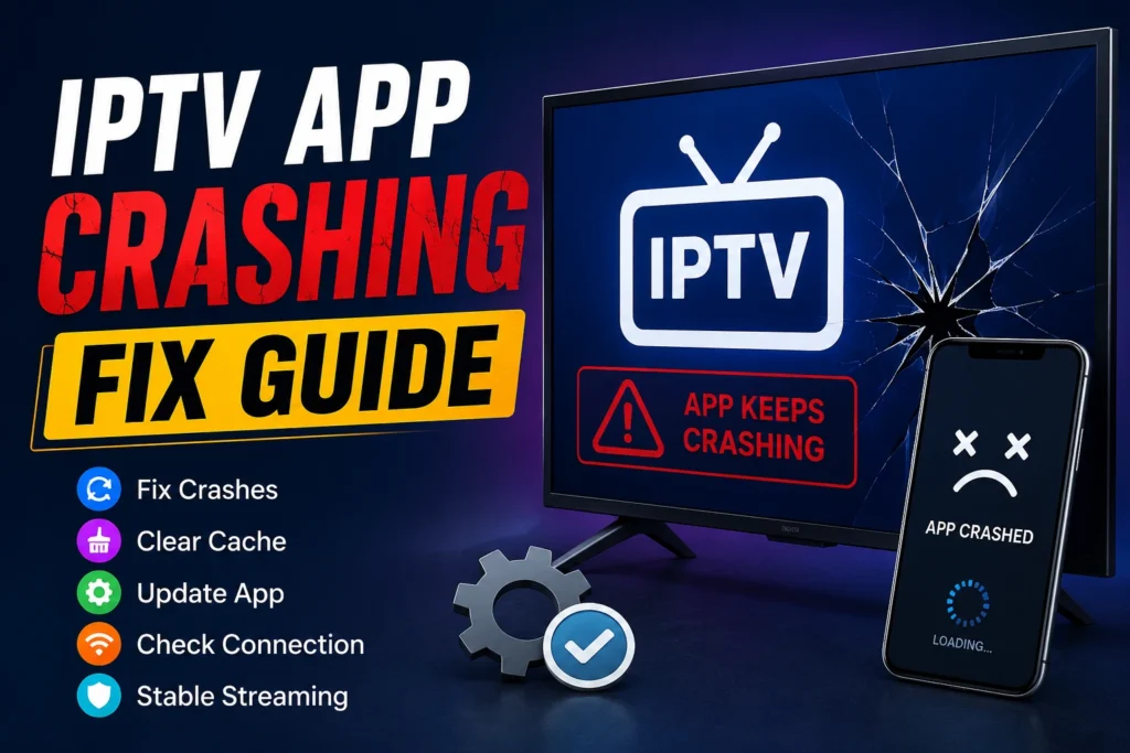 IPTV app crashing guide