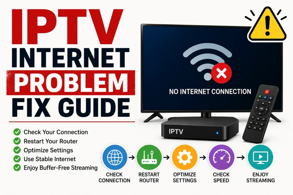 IPTV Internet Problem Fix