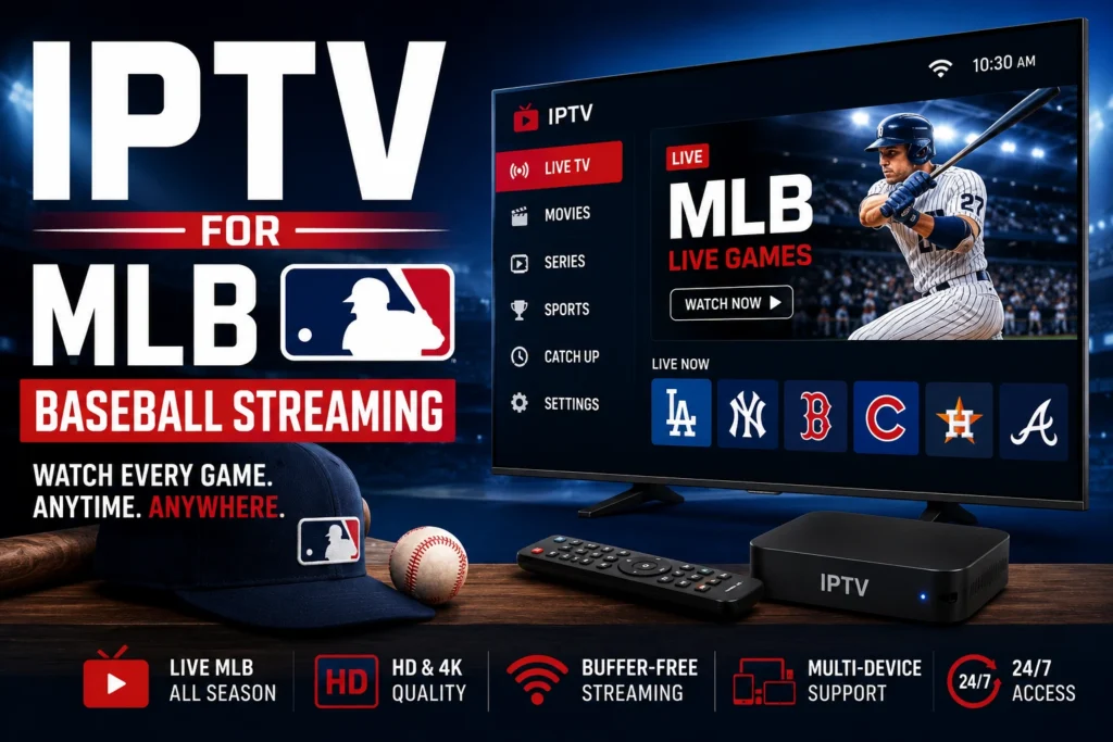 IPTV for MLB Baseball Streaming