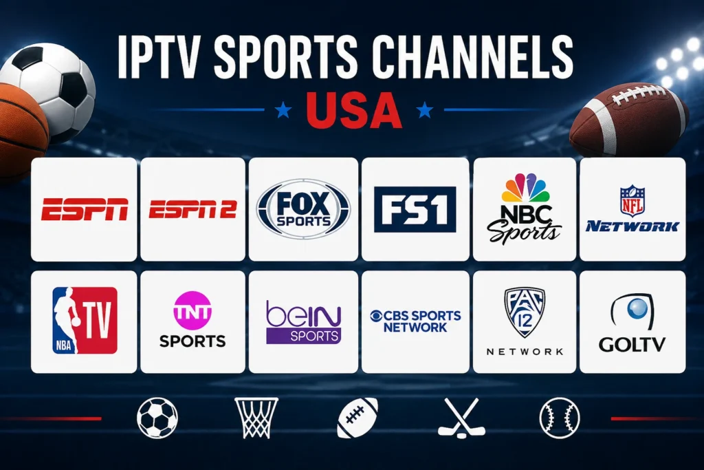 IPTV Sports Channels USA