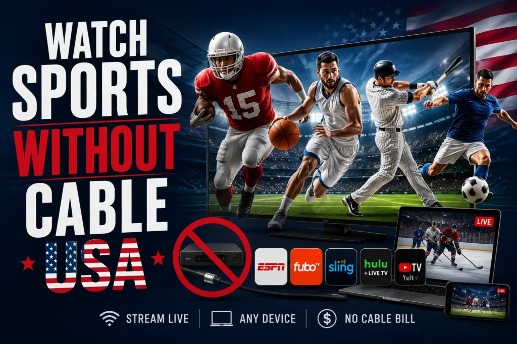 Watch Sports Without Cable USA