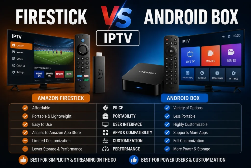 Firestick Android Box IPTV