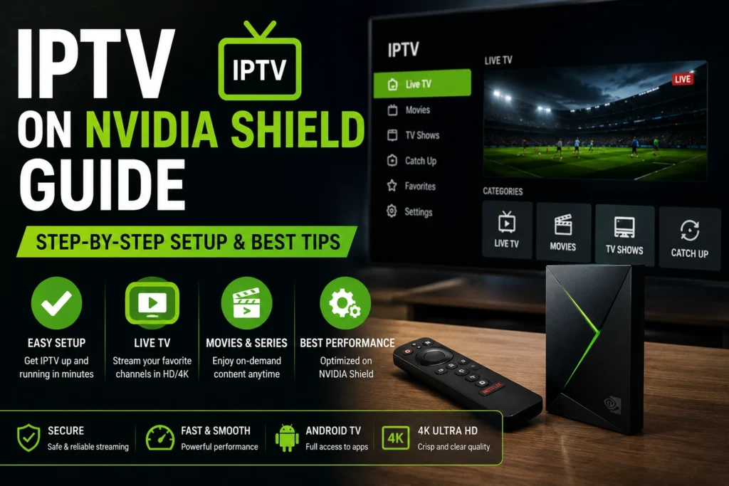 IPTV NVIDIA Shield Guide