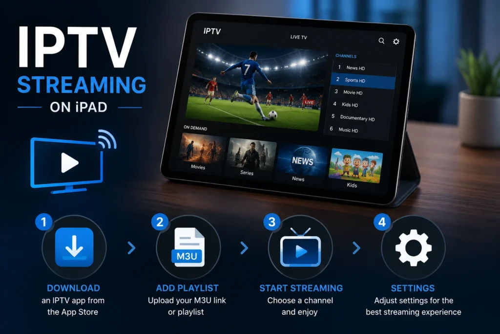 IPTV Streaming iPad Guide