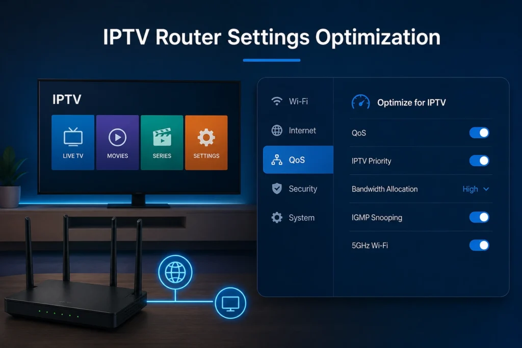 IPTV Router Settings Optimization
