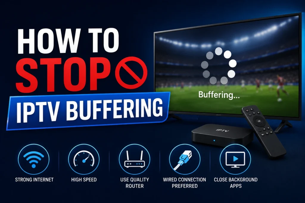 Stop IPTV Buffering USA