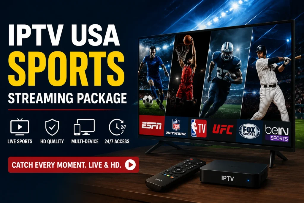 IPTVUSA Sports Streaming Package