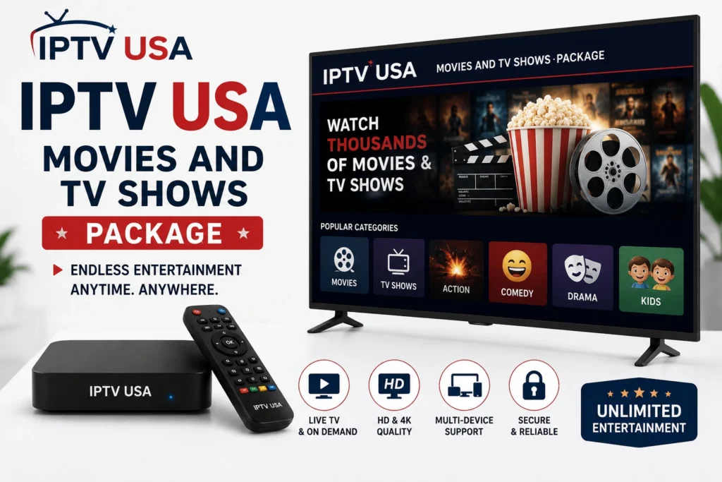 IPTVUSA Movies and TV Shows