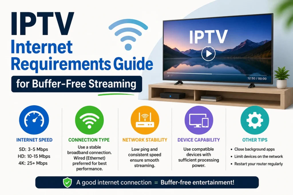 IPTV Internet Requirements