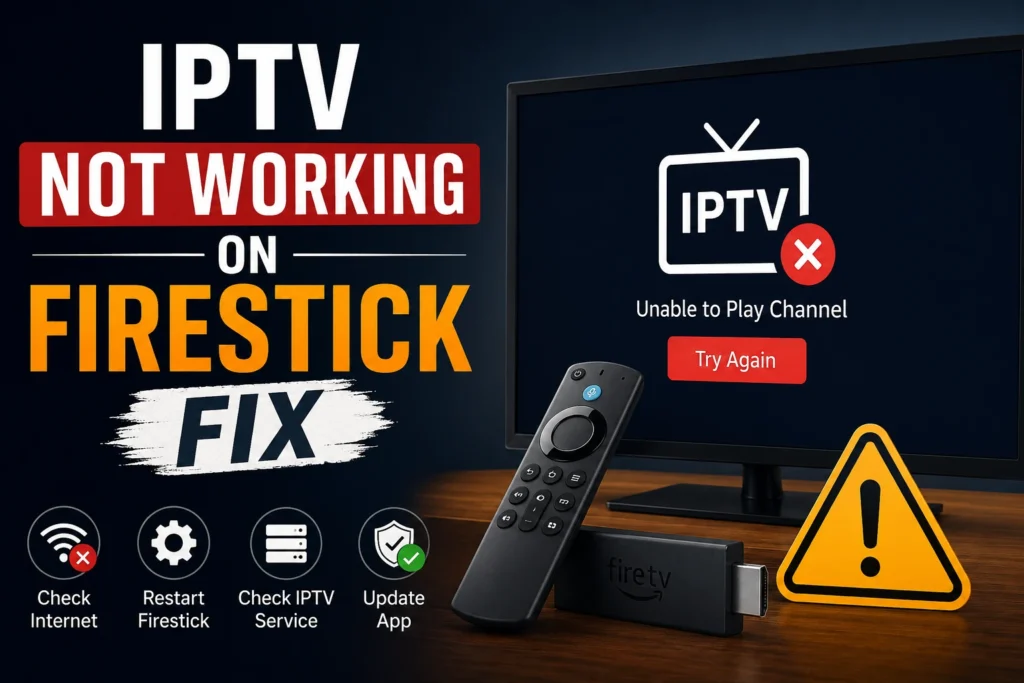 IPTV Not Working on Firestick
