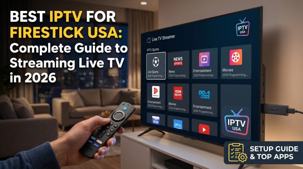 Best IPTV for Firestick USA