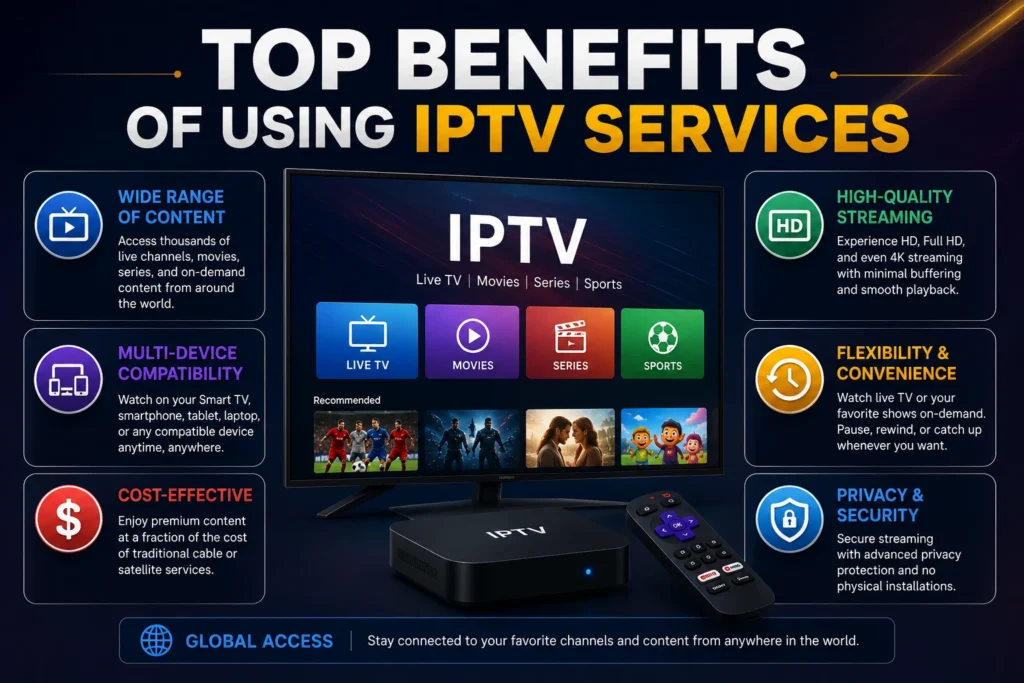 top IPTV service benefits