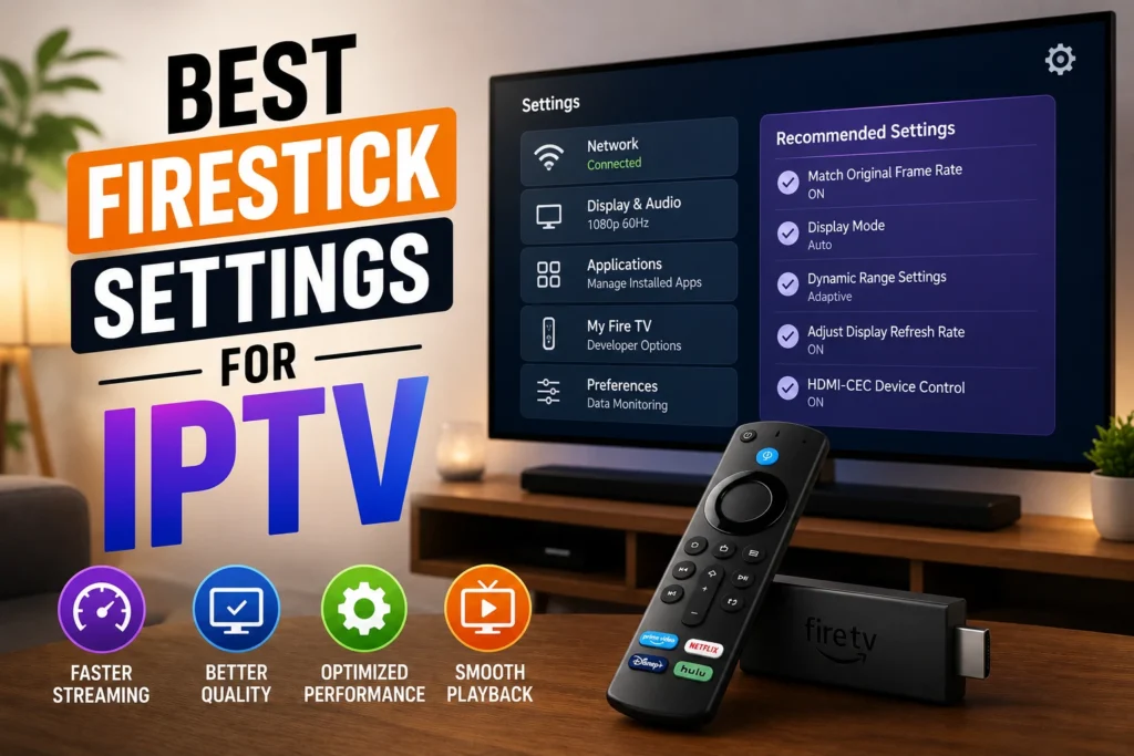 Best Firestick Settings for IPTV