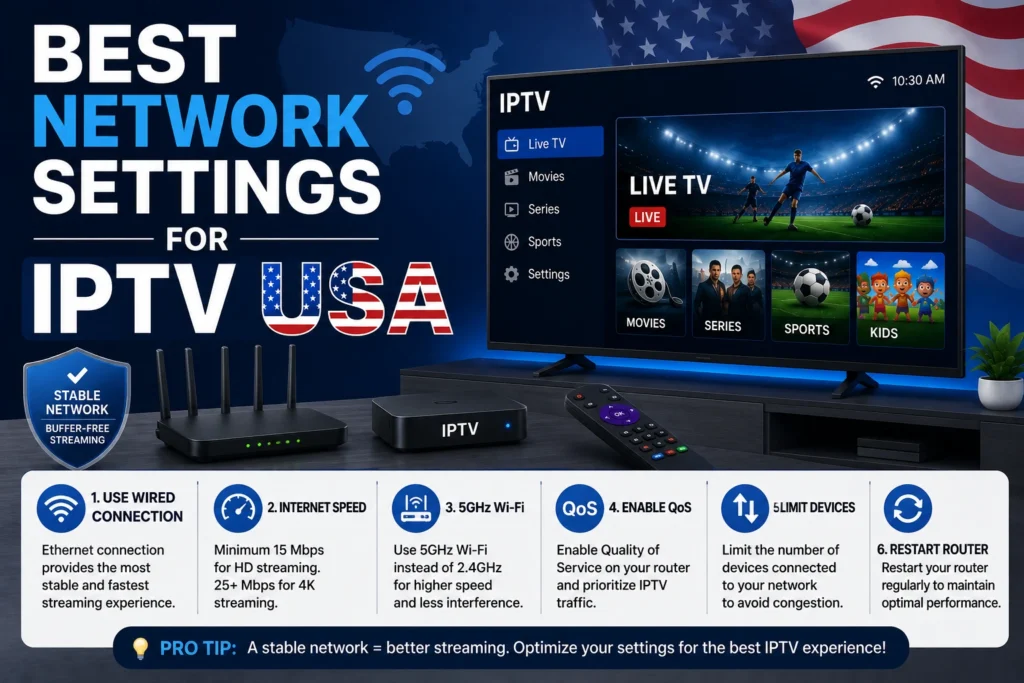 Best Network Settings for IPTV