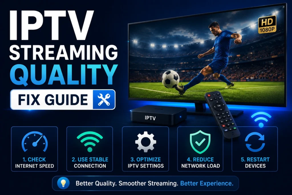 IPTV Streaming Quality Fix