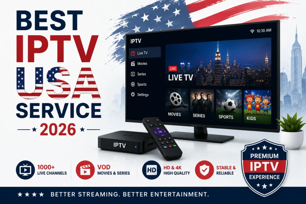 IPTV USA service 2026