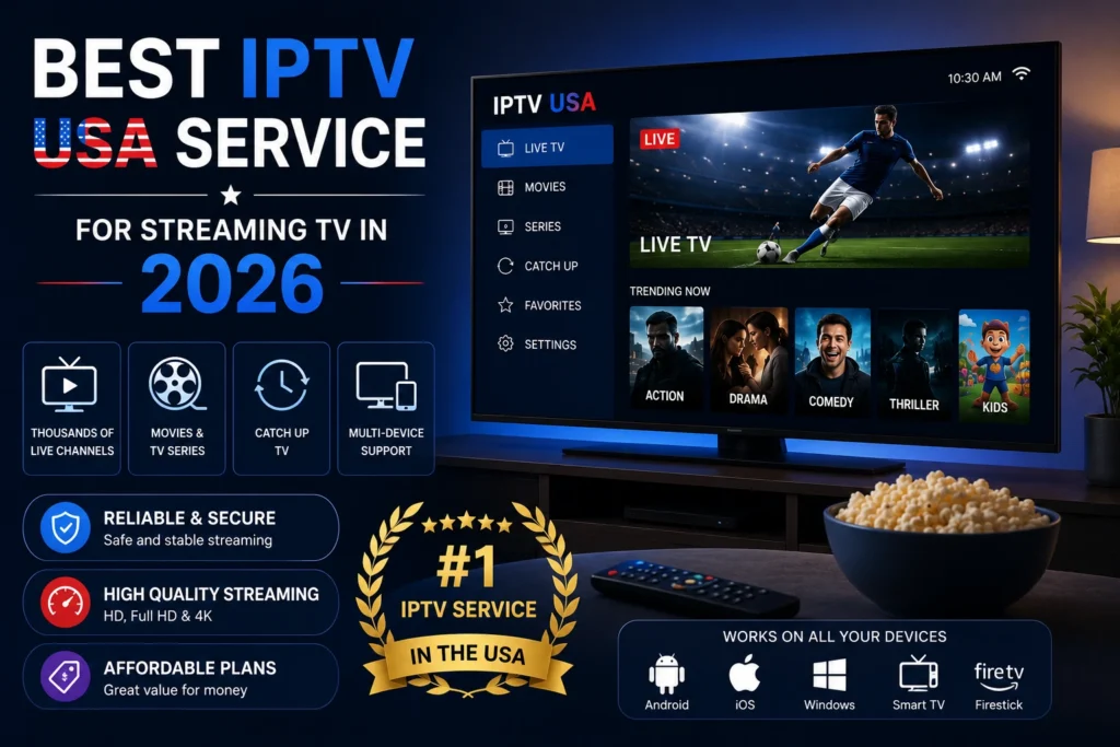 IPTVUSA Streaming Service 2026