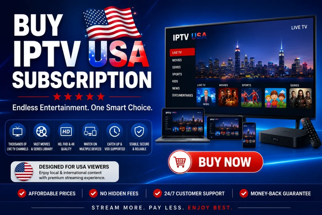 buy IPTV USA subscription