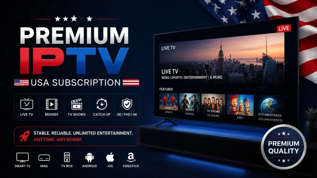 Premium IPTV USA Service